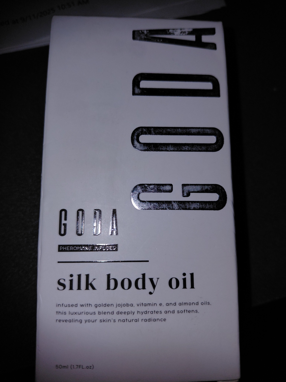 Silk Body Oil — White